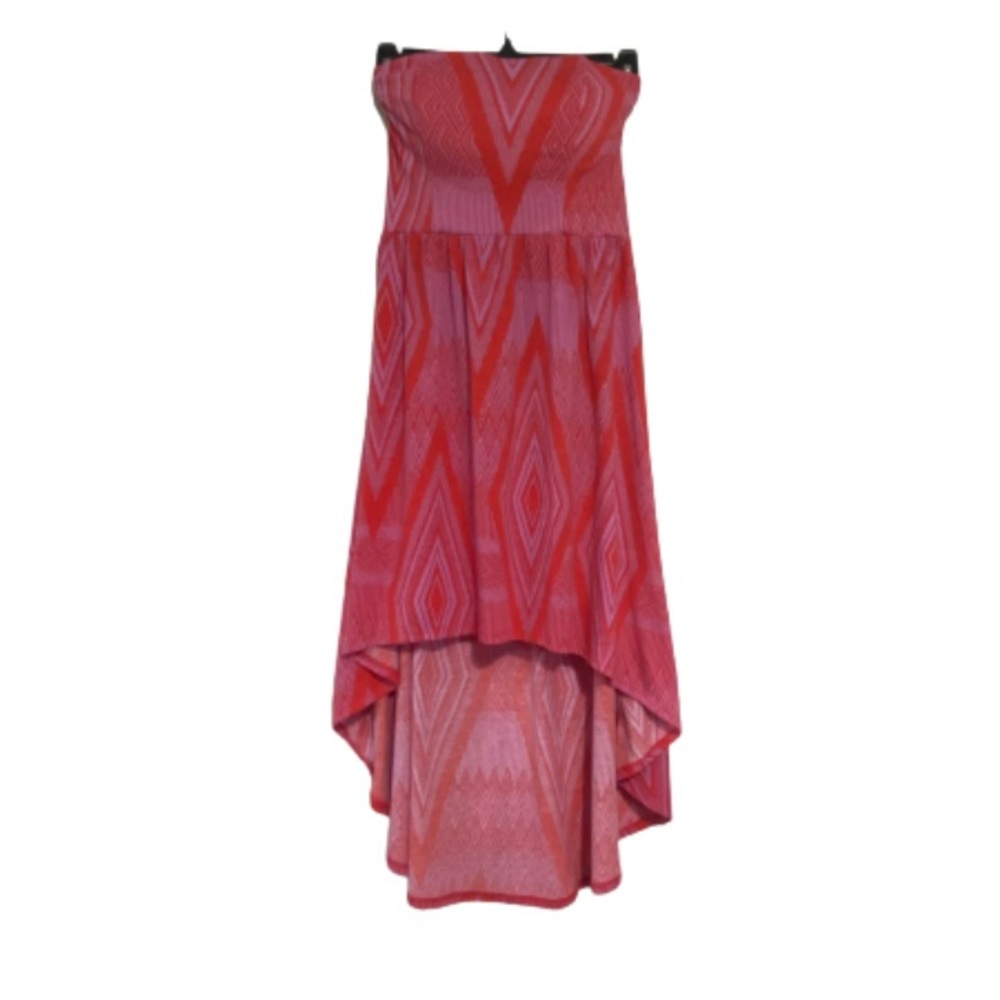 Xhilaration Maxi Dress Core Red Geomet